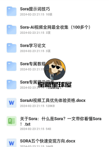 【Sora资源最全合集】-山海之花 - 宝藏星球屋
