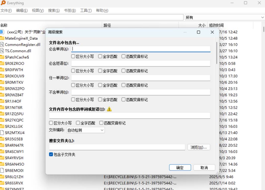 图片[3]-电脑必装软件之本地文件快速搜索神器，公认的“搜索之王”，Everything和闪电搜索绿色免安装版-山海之花 - 宝藏星球屋