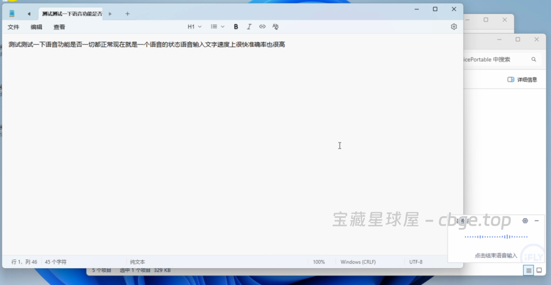 图片[3]-讯飞输入法 绿色精简提取版、仅保留语音输入功能，这简直就是最强语音转文字软件-山海之花 - 宝藏星球屋