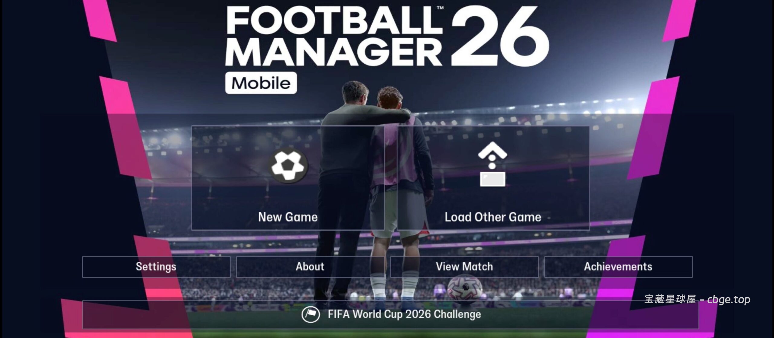 手游分享 | 《FM26 mobile/足球经理2026》手机中文版！一款足球经营模拟策略游戏-山海之花 - 宝藏星球屋