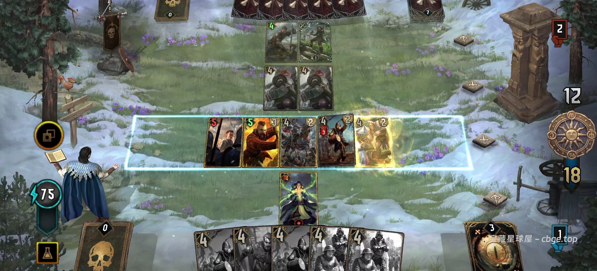 图片[2]-昆特牌出单机版了？不用联网排队，也不用算倒计时。这回是纯PVE肉鸽玩法，拿着手机慢慢思考出牌，适合想安静打牌的策略玩家《巫师之昆特牌：流浪法师》附电脑+手机双端资源-山海之花 - 宝藏星球屋