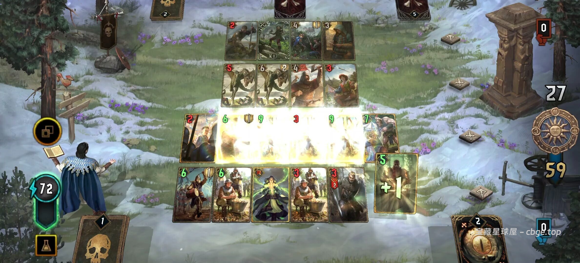 图片[4]-昆特牌出单机版了？不用联网排队，也不用算倒计时。这回是纯PVE肉鸽玩法，拿着手机慢慢思考出牌，适合想安静打牌的策略玩家《巫师之昆特牌：流浪法师》附电脑+手机双端资源-山海之花 - 宝藏星球屋