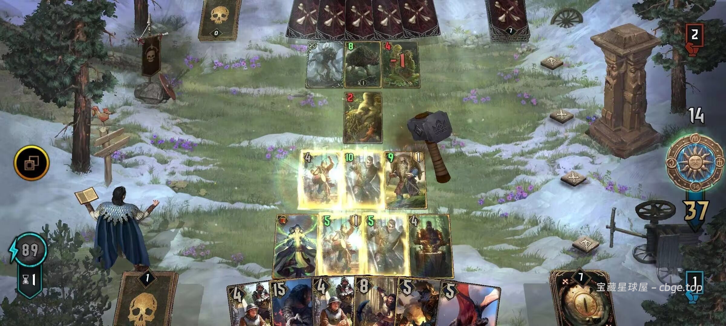 图片[8]-昆特牌出单机版了？不用联网排队，也不用算倒计时。这回是纯PVE肉鸽玩法，拿着手机慢慢思考出牌，适合想安静打牌的策略玩家《巫师之昆特牌：流浪法师》附电脑+手机双端资源-山海之花 - 宝藏星球屋