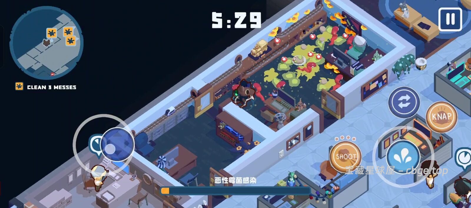 图片[3]-Steam好评率99%的免费神作！《狼人清洁工》手机中文版现已正式上线！当狼人被迫上夜班，白天唯唯诺诺晚上重拳出击的潜行喜剧有多好玩？-山海之花 - 宝藏星球屋