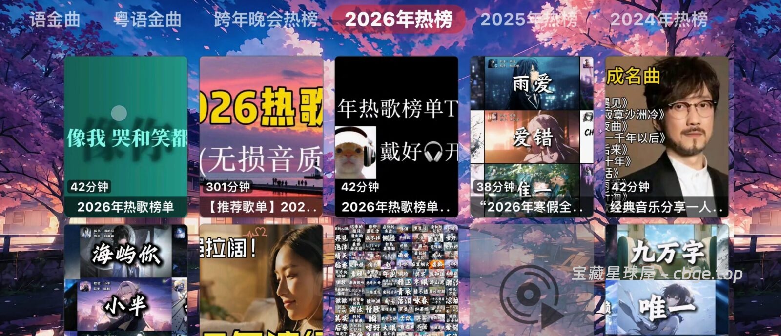 图片[6]-鲸落音乐盒 - 电视免登录听歌软件：无弹窗无会员限制，超长音乐合集连续播放-山海之花 - 宝藏星球屋