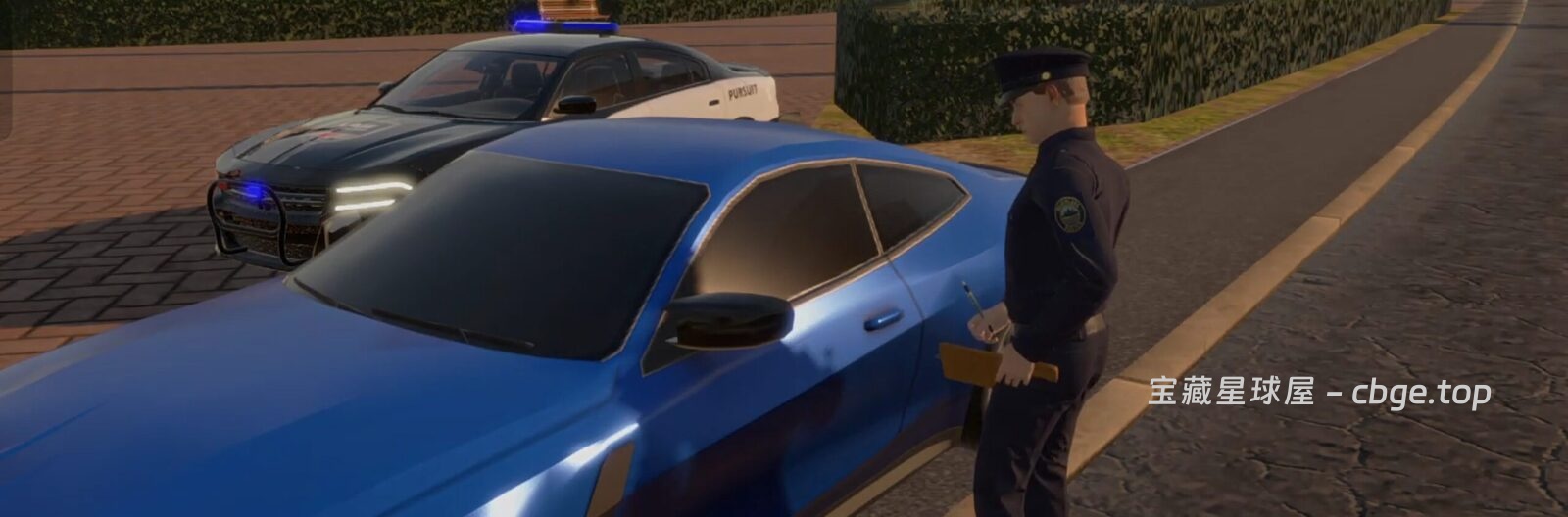 图片[3]-手机端最硬核的交警日常模拟游戏《Police Simulator Patrol》手机版已上架，开放城市巡逻加PIT逼停机动，化身巡警处理突发事件，警车驾驶爱好者必玩神作！-山海之花 - 宝藏星球屋