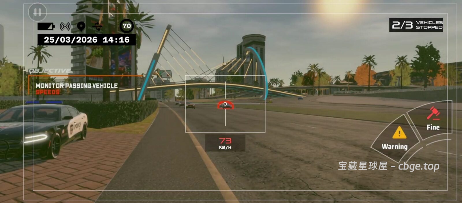 图片[4]-手机端最硬核的交警日常模拟游戏《Police Simulator Patrol》手机版已上架，开放城市巡逻加PIT逼停机动，化身巡警处理突发事件，警车驾驶爱好者必玩神作！-山海之花 - 宝藏星球屋
