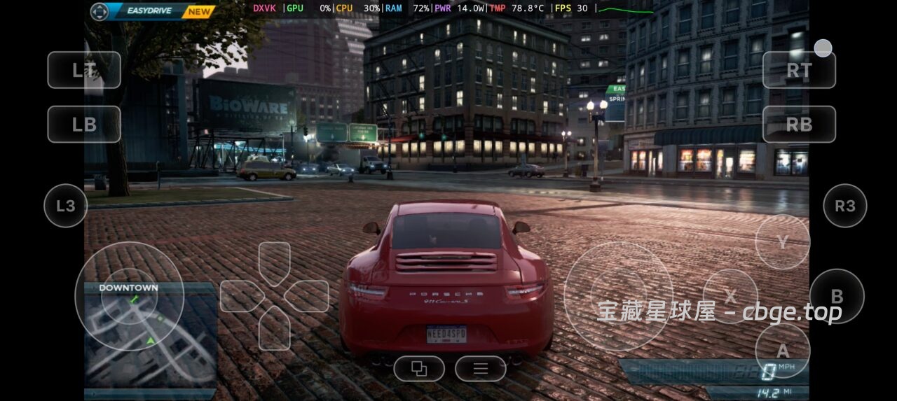 图片[3]-手机上玩PC游戏之《极品飞车17：最高通缉》一款赛车竞速类游戏，融合开放世界探索/车辆改装等玩法元素，安卓+PC双端整合包分享！！-山海之花 - 宝藏星球屋