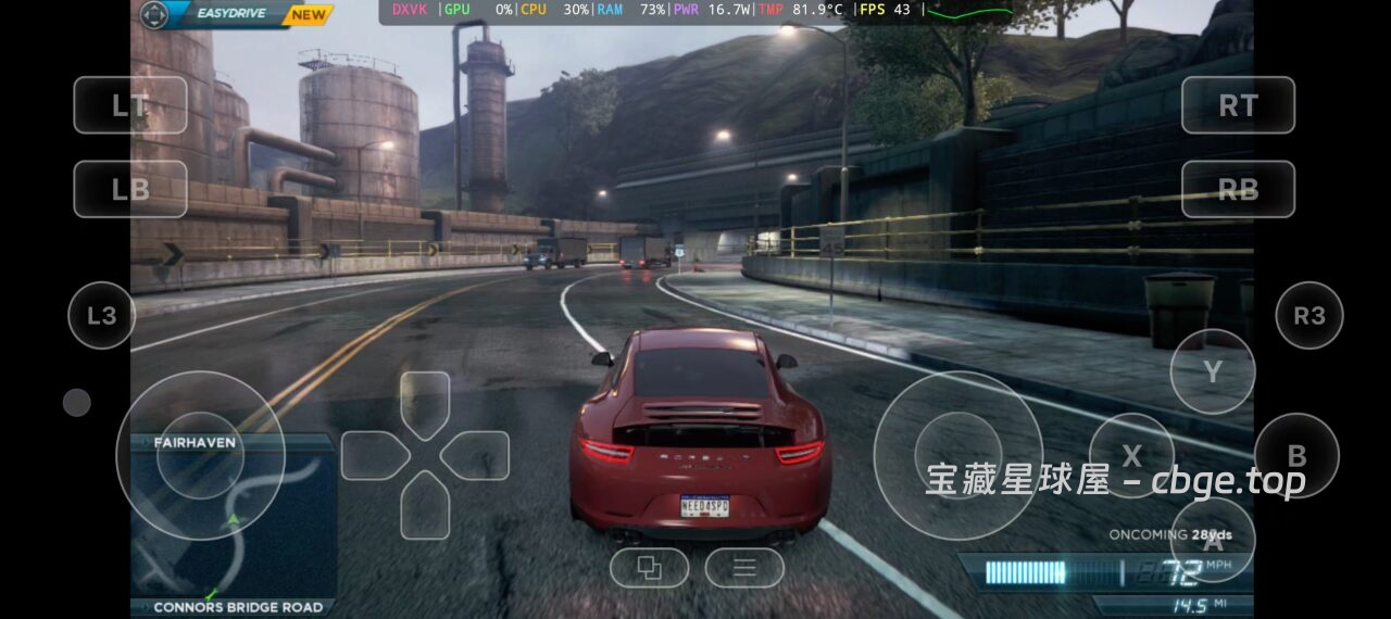 图片[5]-手机上玩PC游戏之《极品飞车17：最高通缉》一款赛车竞速类游戏，融合开放世界探索/车辆改装等玩法元素，安卓+PC双端整合包分享！！-山海之花 - 宝藏星球屋