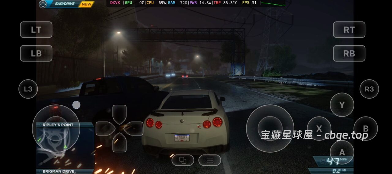 图片[9]-手机上玩PC游戏之《极品飞车17：最高通缉》一款赛车竞速类游戏，融合开放世界探索/车辆改装等玩法元素，安卓+PC双端整合包分享！！-山海之花 - 宝藏星球屋