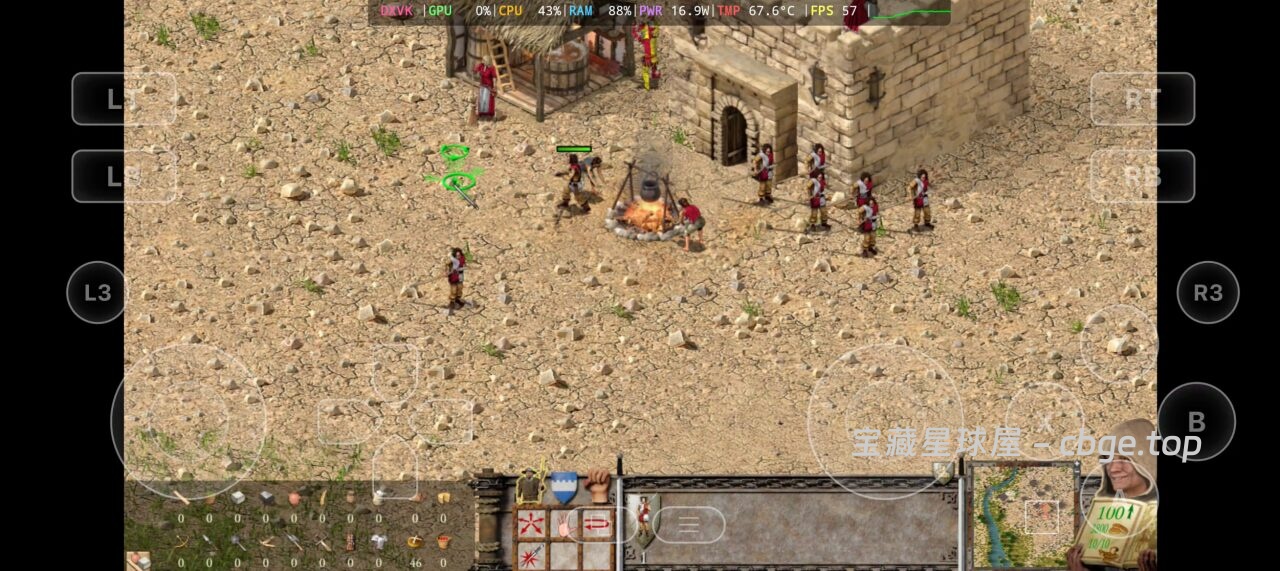 图片[7]-手机上玩PC游戏之《要塞：十字军东征 决定版》一款即时战略游戏，融合了城堡建设、资源管理、军事策略等多种玩法，安卓+PC双端整合包分享！！-山海之花 - 宝藏星球屋