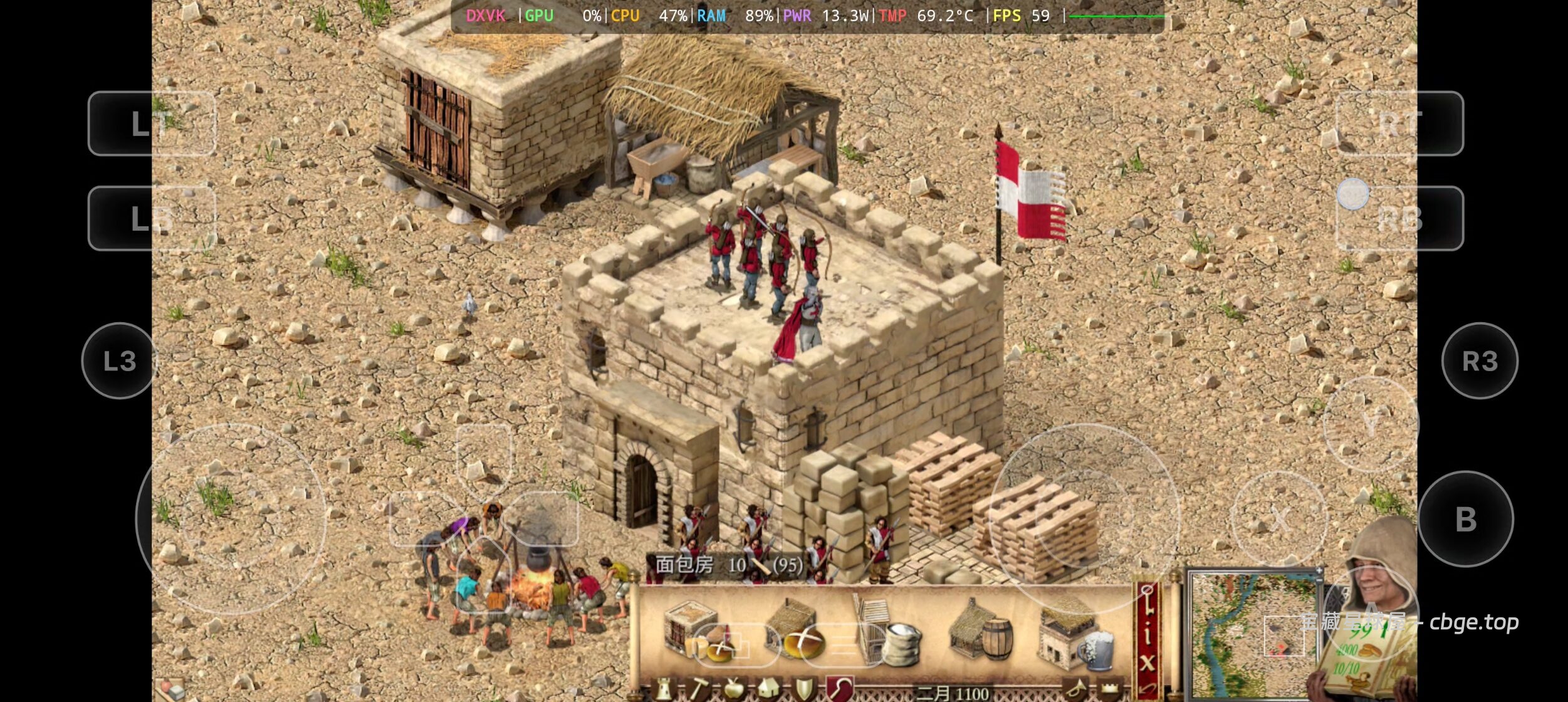 图片[5]-手机上玩PC游戏之《要塞：十字军东征 决定版》一款即时战略游戏，融合了城堡建设、资源管理、军事策略等多种玩法，安卓+PC双端整合包分享！！-山海之花 - 宝藏星球屋