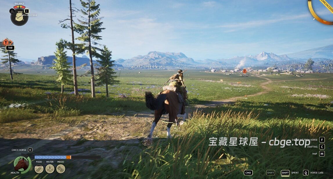 图片[4]-Steam新游《风之马传说》驿站骑师开放世界 13 世纪蒙古旷野冒险 马匹培育生存-山海之花 - 宝藏星球屋