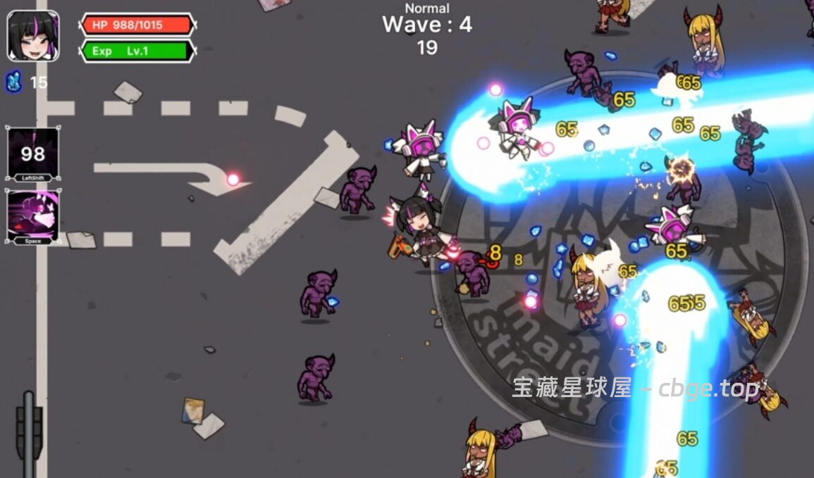 图片[5]-Steam《天使街区女仆大冒险》93% 好评 幸存者类割草射击游戏-山海之花 - 宝藏星球屋