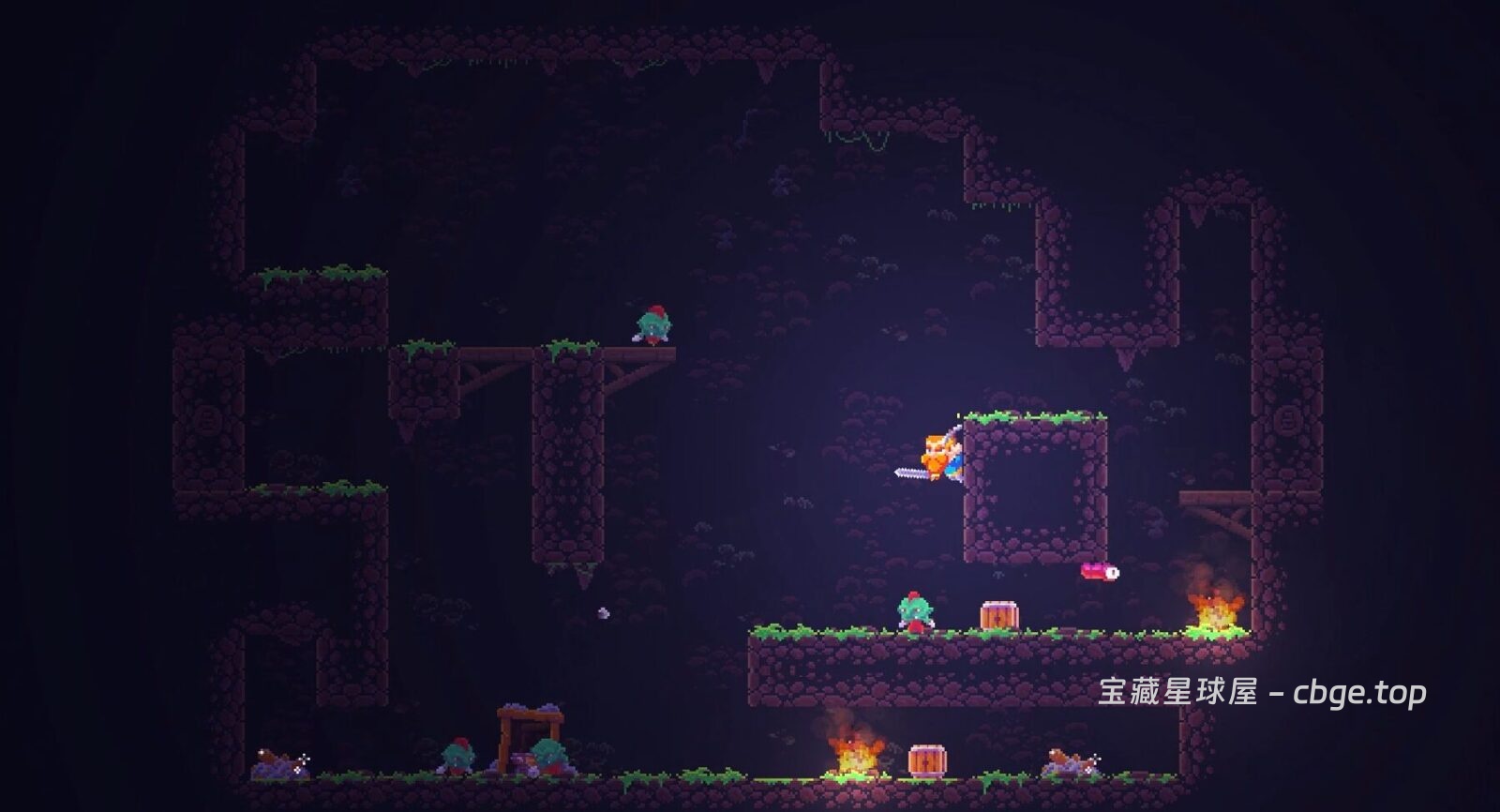 图片[2]-手机游戏《矮人之旅》 一款像素风格 roguelite 动作平台游戏 安卓端APK资源下载-山海之花 - 宝藏星球屋