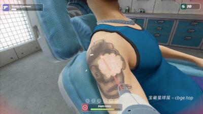 电脑游戏《纹身清除模拟器》 一款主打舒缓治愈手感的专业激光洗纹身模拟游戏 电脑端资源下载