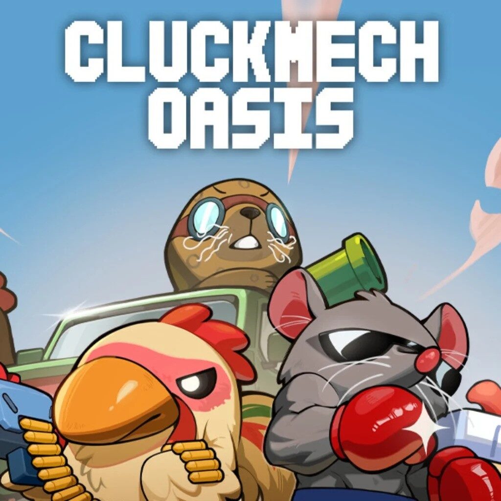 《Cluckmech Oasis》v1.0.13 手机MOD版!一只公鸡边冲刺边造炮塔的肉鸽射击,把走位和守家揉在一起,每局随机强化让你死得心甘情愿。-山海之花 - 宝藏星球屋