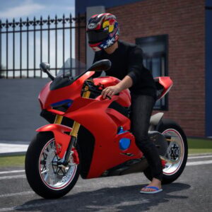 《BR 摩托车骑行》v0.0.6e 手机MOD版!提供多种摩托车和基础改装的自由骑行模拟,无剧情约束,短时随开随玩
