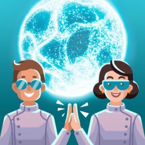 《星际矿工》v0.8.4.8.685 手机MOD版！放置玩法与粒子物理规则的直接结合，通过组合不同粒子种类和升级路径，把被动收益增长转化为可调整的策略选择