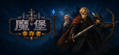 《魔堡幸存者》一款横版动作肉鸽幸存者游戏。在哥特式魔堡中合成武器、闪避怪物潮，通过永久升级逐步变强，活到最后。