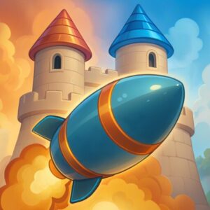 《Castle Busters》v1.16.0 手机MOD版！一句概括：实时1v1拆城堡，三分钟一局，兵种克制和塔防选择决定胜负