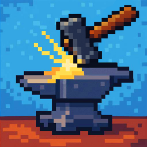 《Anvil saga: 锻造模拟器》v1.1.2.2 手机MOD版！一个以锤击节奏为核心判定、融合订单管理与属性加成的中世纪铁匠铺经营模拟