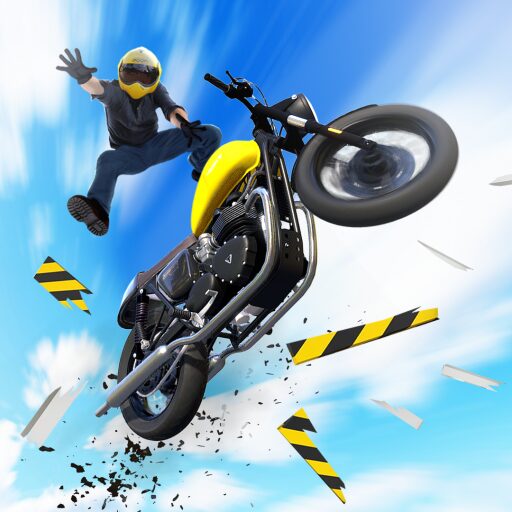 《Bike Jump》v1.15.0 手机MOD版！同屏实时计算跳跃滞空时长并转换为分数加成，无需网络即可离线单机游玩-山海之花 - 宝藏星球屋