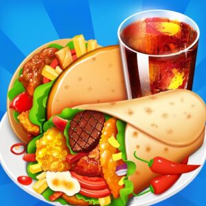 《嗨烹饪》v12.3.6000 手机MOD版！厨房题材时间管理，专注订单流程规划与设备升级，无广告付费干扰，适合休闲玩家