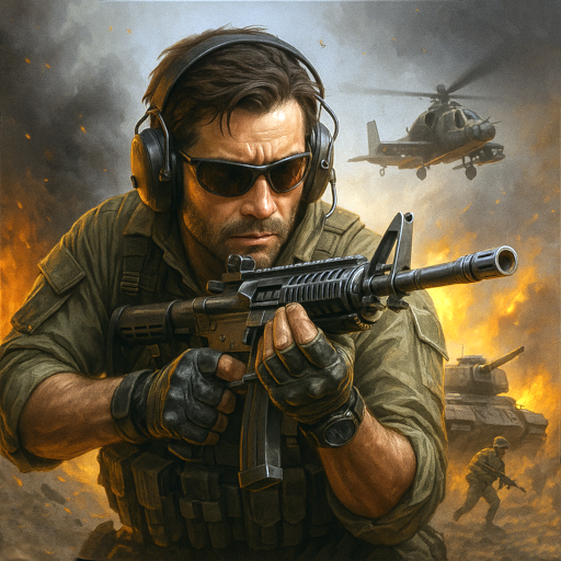 《黑色突击》v1.2.9 手机MOD版！离线可玩的剧情式FPS，以任务目标和武器养成驱动，无需网络联机-山海之花 - 宝藏星球屋