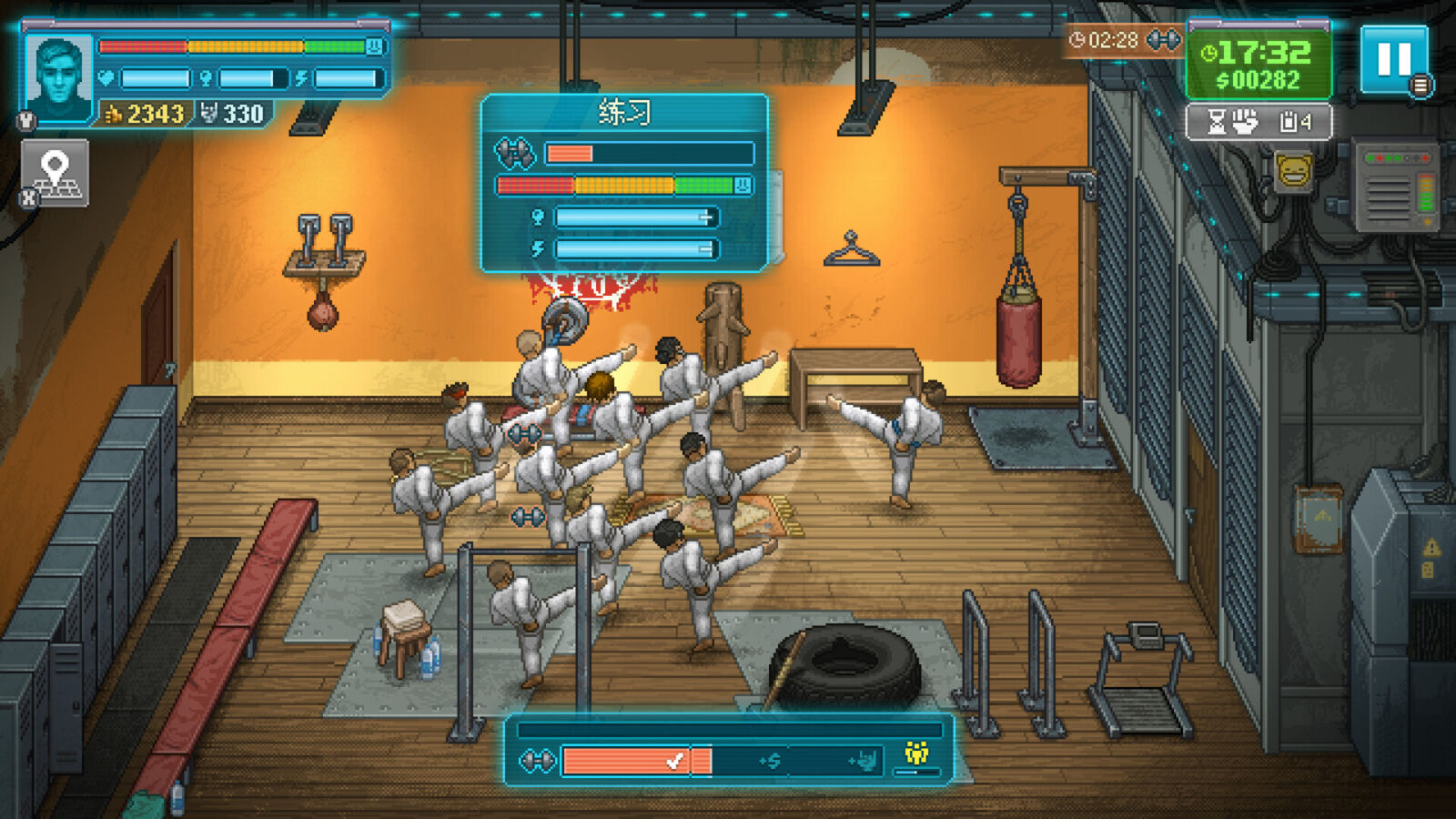 Punch Club 2: Fast Forward 截图