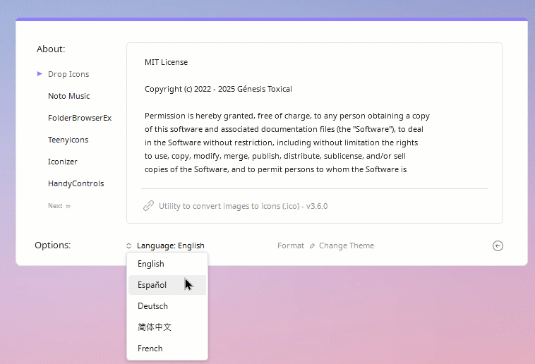 Drop Icons v3.6.1.0 ICO图片转图标工具截图