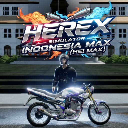 《Herex Simulator Indonesia Max》v1.0.103 手机MOD版！一款可自由改装摩托并在印尼开放道路漫游的模拟驾驶游戏，无强制目标，适合打发时间-山海之花 - 宝藏星球屋