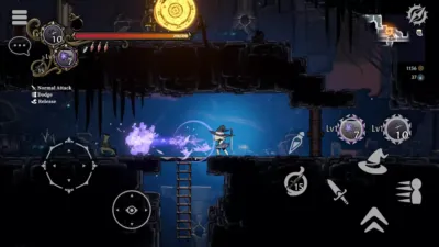 《不寐之境:女巫与魔咒》v1.4.0 手机MOD版！帽子附身操控敌人的机制与传统横版动作结合，随机地牢强化重开价值