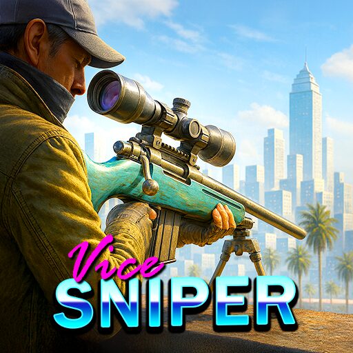 《霓虹狙击手》v1.22 手机MOD版！一款带弹道模拟与固定掩体机制的狙击任务合集，无开放世界，专注单局射击体验-山海之花 - 宝藏星球屋