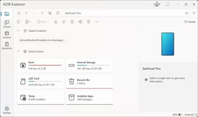 ADB Explorer：图形化 ADB 管理工具，让手机调试摆脱命令行束缚-山海之花 - 宝藏星球屋