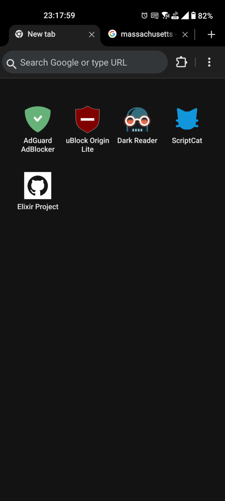 Elixir Browser：基于 Chromium 深度优化的安卓浏览器 截图