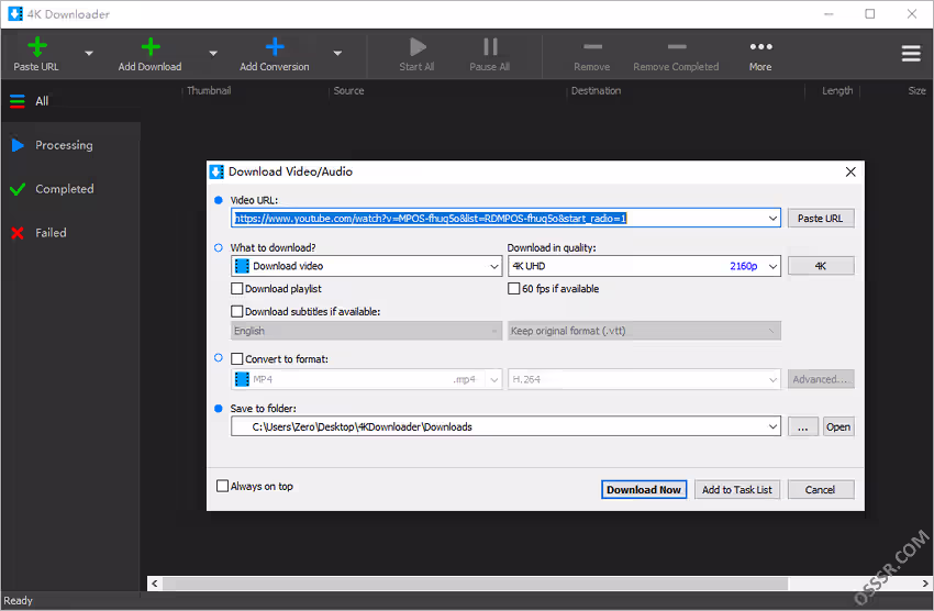 4K Downloader 6.5.7 便携安装版:一站式高清视频与音频下载工具-山海之花 - 宝藏星球屋