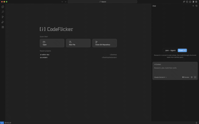 CodeFlicker AI编程助手：用自然语言快速构建完整应用-山海之花 - 宝藏星球屋