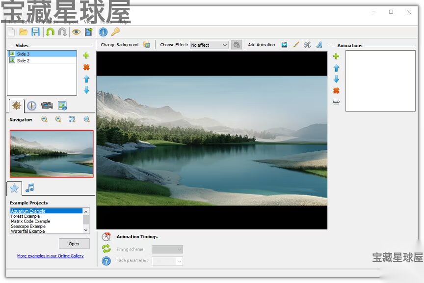 DP Animation Maker 3.5.52 便携版：快速制作动态背景与动 截图