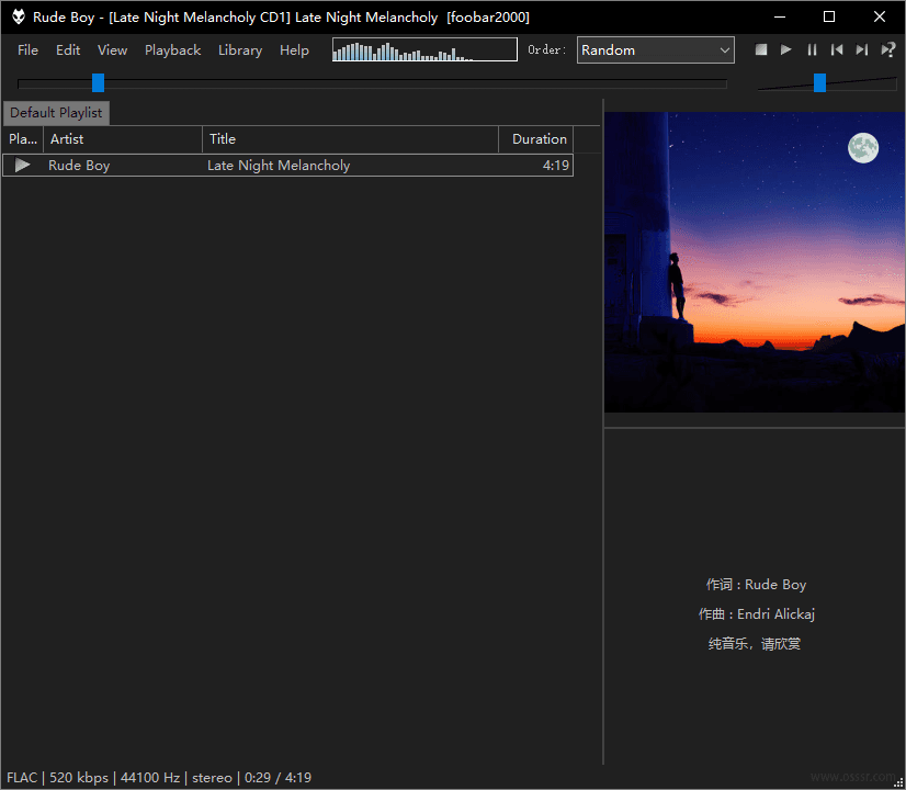 foobar2000 便携版：轻量高效的本地音频播放与格式转换工具 截图