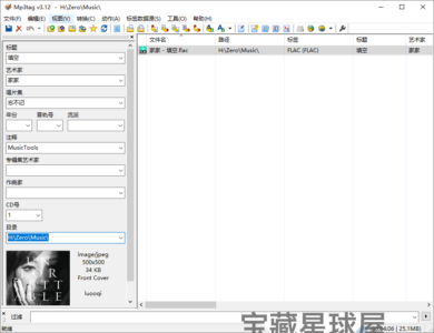 Mp3tag 3.35.1 音频标签编辑器：批量整理音乐元数据与封面的实用工具-山海之花 - 宝藏星球屋