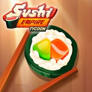 《寿司帝国大亨》v1.0.8 手机MOD版！放置经营寿司连锁店，离线收益不中断，升级按钮点击即得反馈，适合碎片时间管理