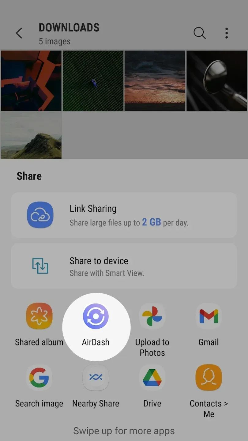 AirDash File Sharing 开源加密文件传输工具:跨平台极速互传 截图