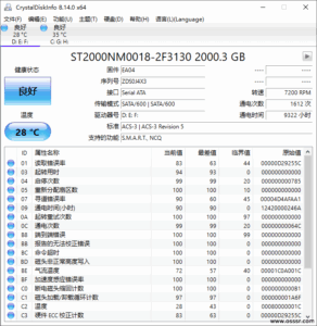 CrystalDiskInfo 9.9.1 绿色版：硬盘健康监测与SMART信息-山海之花 - 宝藏星球屋