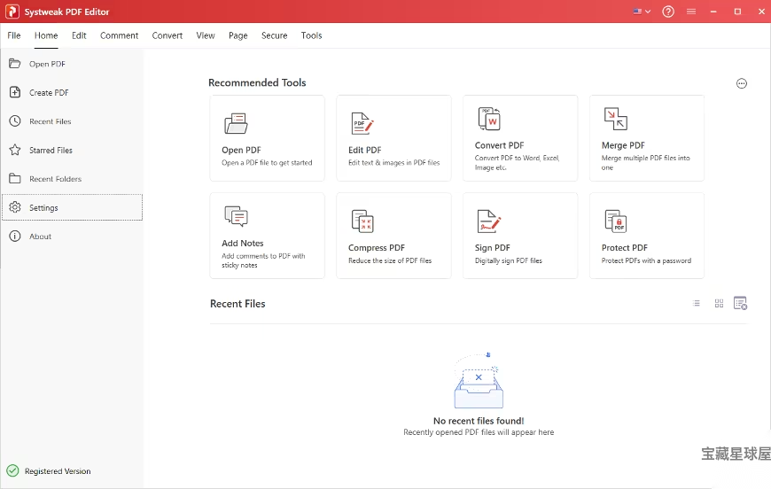 Systweak PDF Editor 1.0.0.8716:一站式PDF编辑与 截图