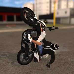 《巴西精英汽车 - 前轮离地》v0.89 手机MOD版！一款以巴西街道为舞台，专注前轮离地特技的离线摩托车竞速游戏，操作直白且无强制联网