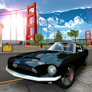 《Car Driving Simulator: SF》v5.0.0 手机MOD版！在旧金山城市地图中完成漂移、翻滚等特技动作，获得任务星级并解锁车辆外观