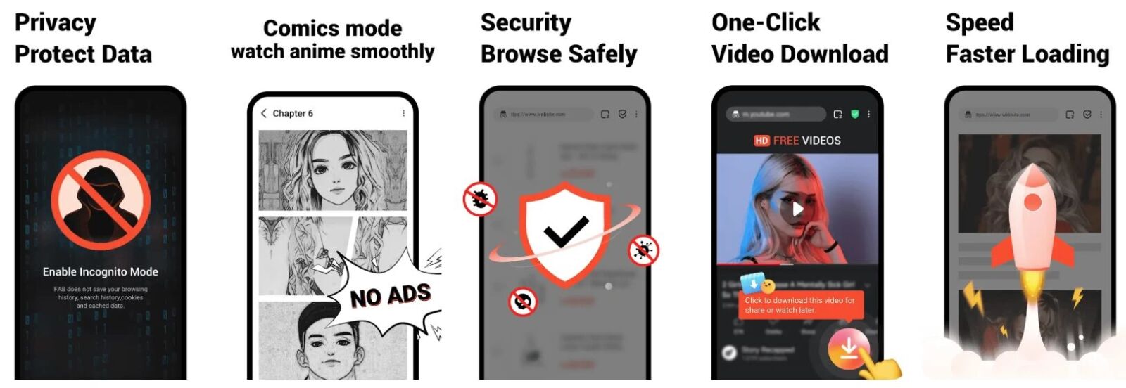 Free Adblocker Browser 网页浏览器：屏蔽广告干扰的纯净浏览-山海之花 - 宝藏星球屋