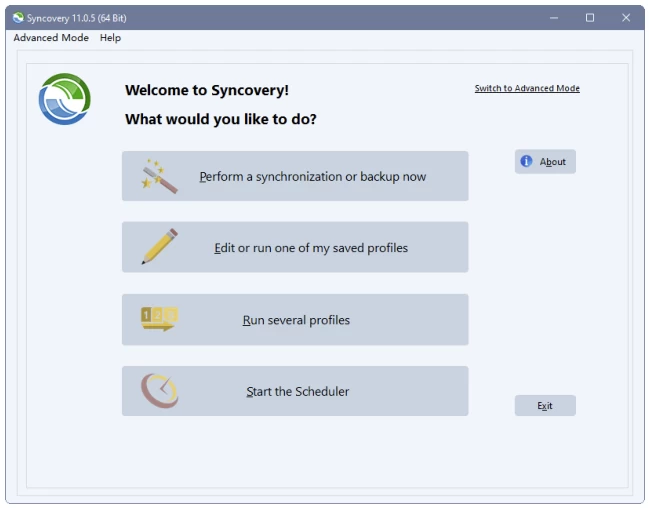 Syncovery 文件备份同步:保护数据安全的自动化备份与实时同步工具 截图