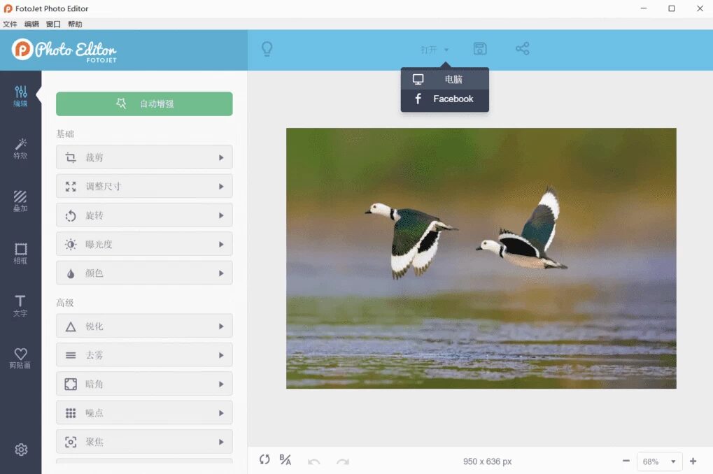 FotoJet Photo Editor 照片编辑器：一站式图片处理与特效添加工-山海之花 - 宝藏星球屋